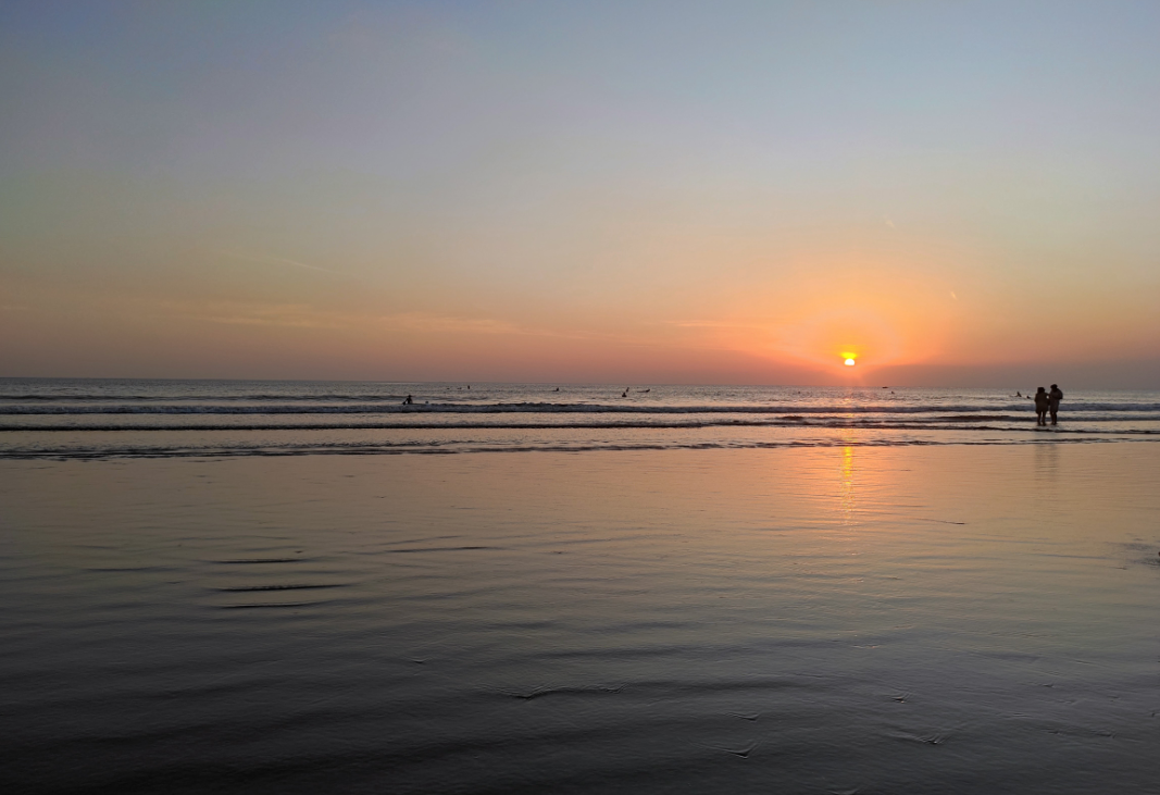 Sunset di Pantai Kuta