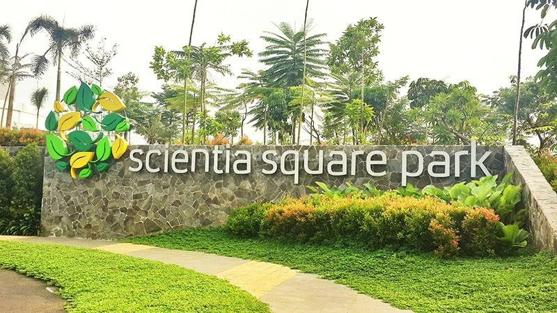 scientia square park tiket masuk